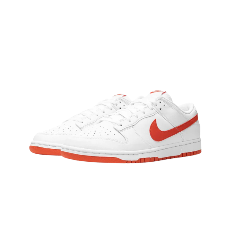 Nike Dunk Low Retro White Picante Red