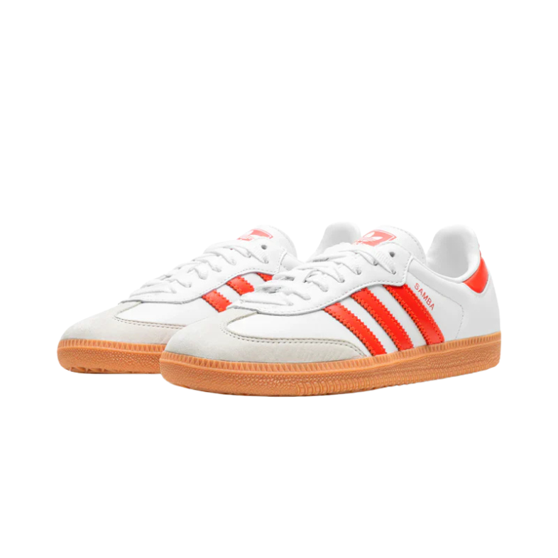 Adidas Samba OG White Solar Red Gum (W)