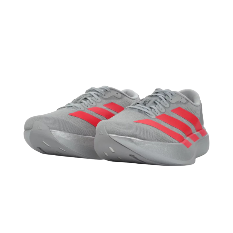 Adidas Adizero Evo SL Silver Metallic Lucid Red