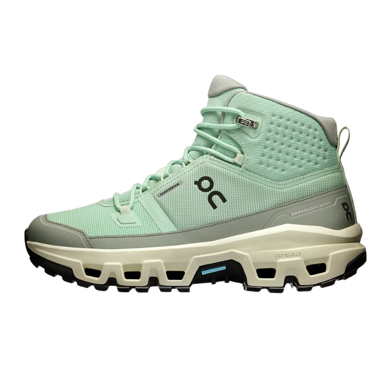 On Running Cloudrock Mid Waterproof Mineral Aloe (W)