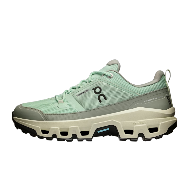 On Running Cloudrock Low Waterproof Mineral Aloe (W)