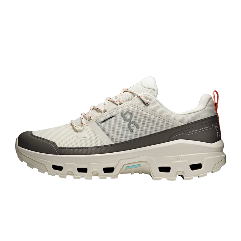 On Running Cloudrock Low Waterproof Ivory