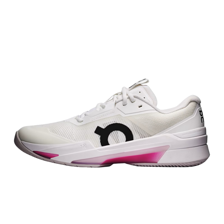 On Running The Roger Pro Fire White Pink