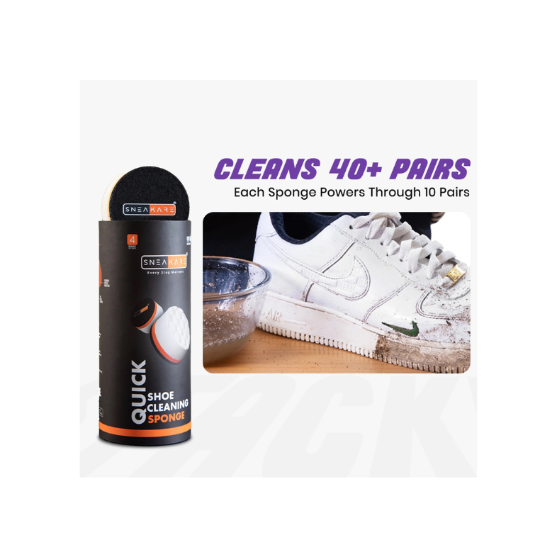 Quick Shoe Cleaning Sponge
