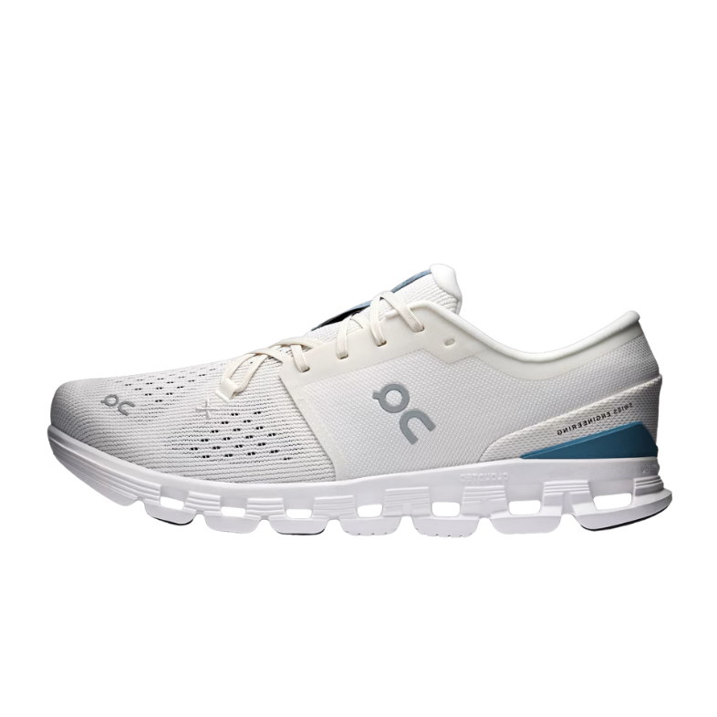 On Running Cloud X 4 Ivory Steel
