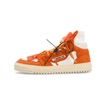 Off-White High-Top Orange Sneaker