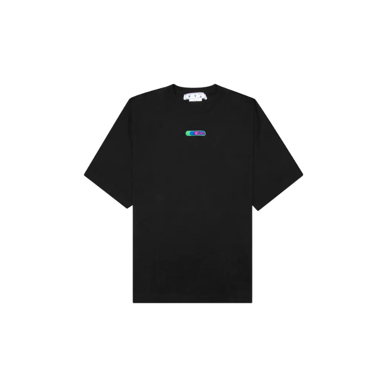 Off-White Weed Arrows Over Skate Short-Sleeve Tee 'Black/Green'