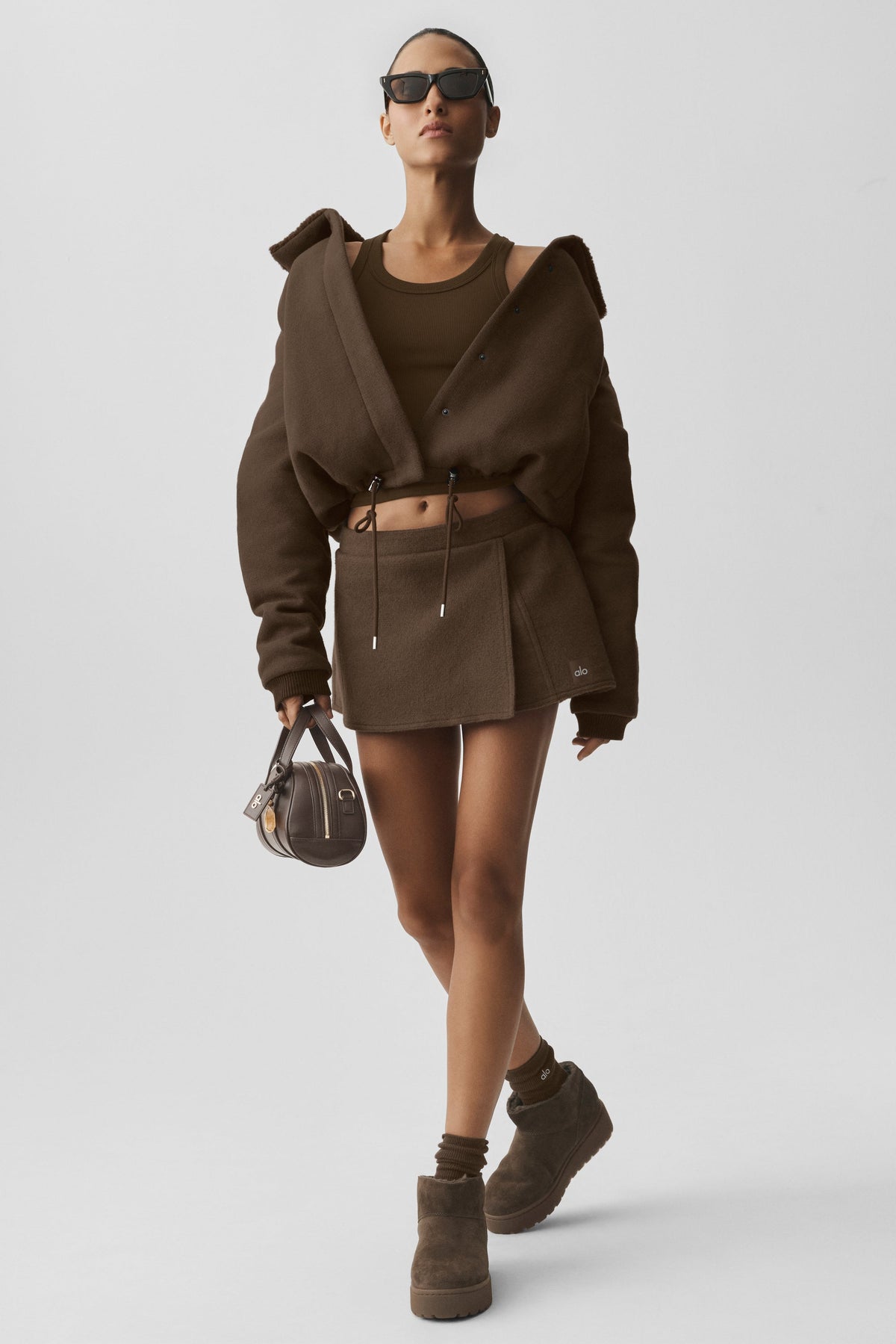 Alo Yoga Alpine Meadow Jacket - Espresso
