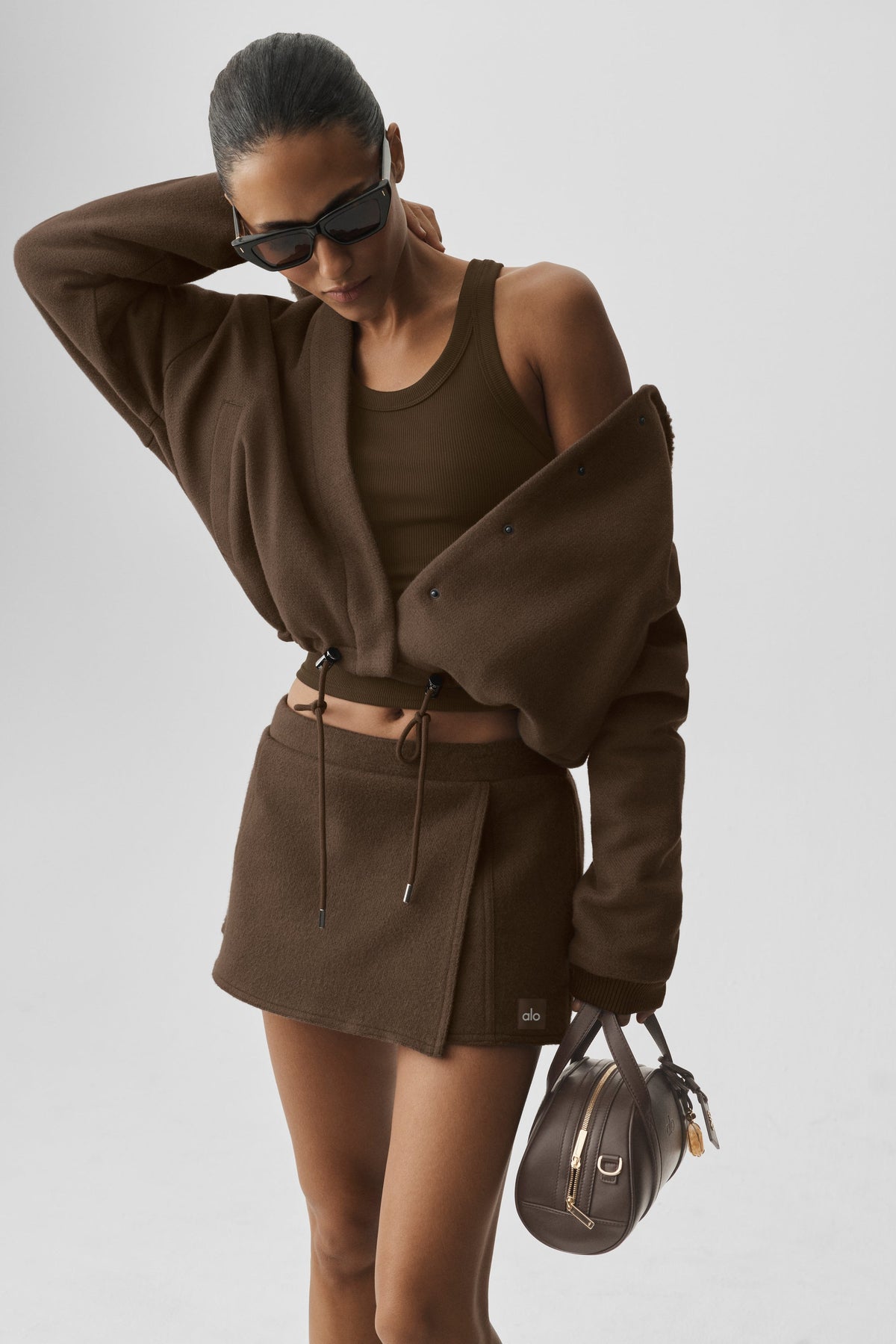 Alo Yoga Alpine Meadow Jacket - Espresso