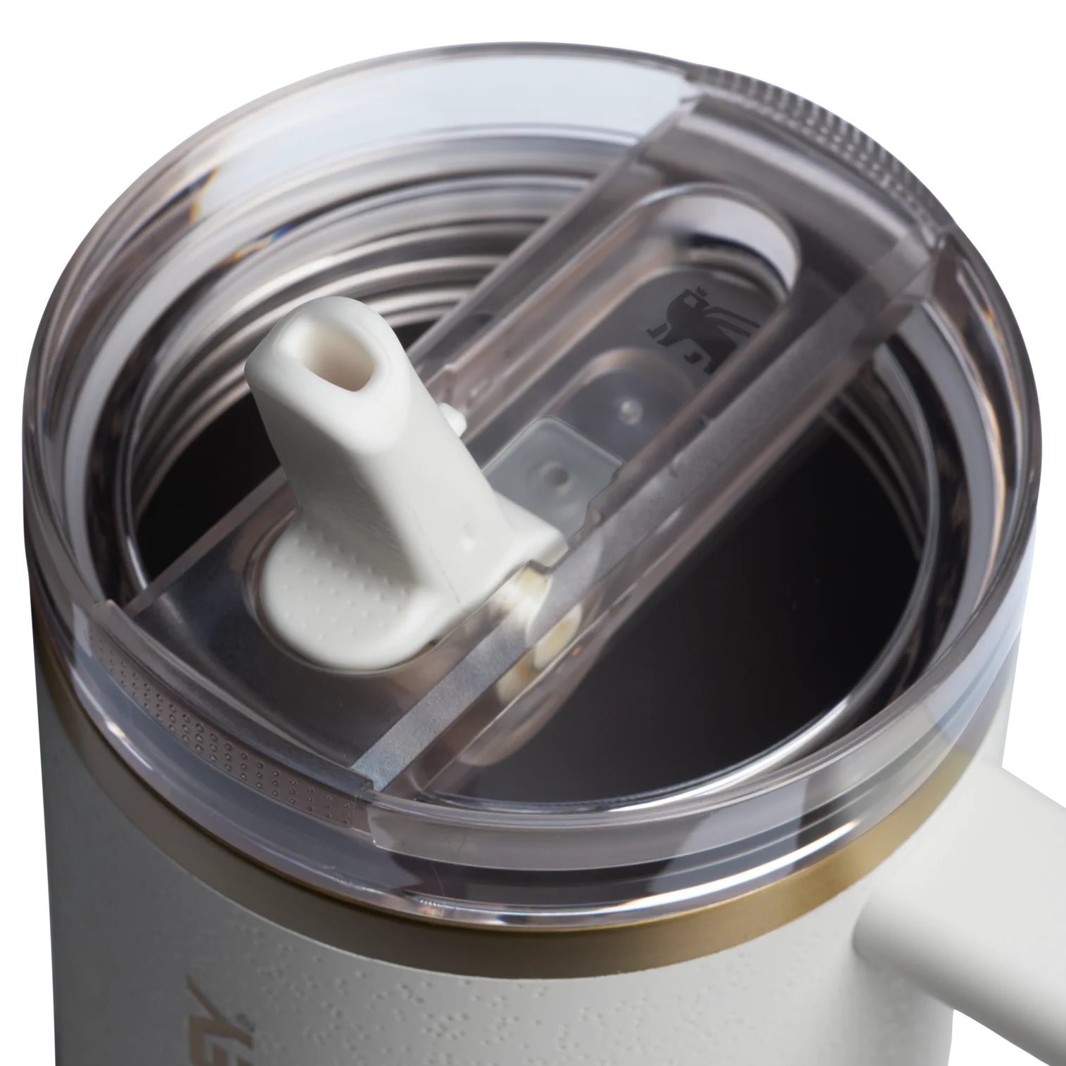 The Quencher ProTour Flip Straw Tumbler Cream Moon 40 OZ