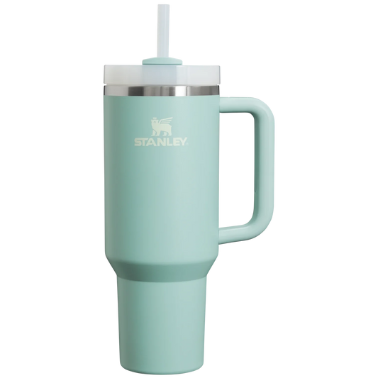 STANLEY TUMBLER Mug FlowState Seafoam 40 Oz