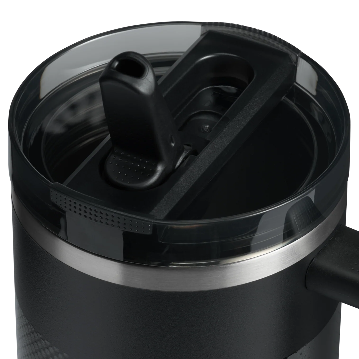 The Quencher ProTour Flip Straw Tumbler Black Fade 40 OZ