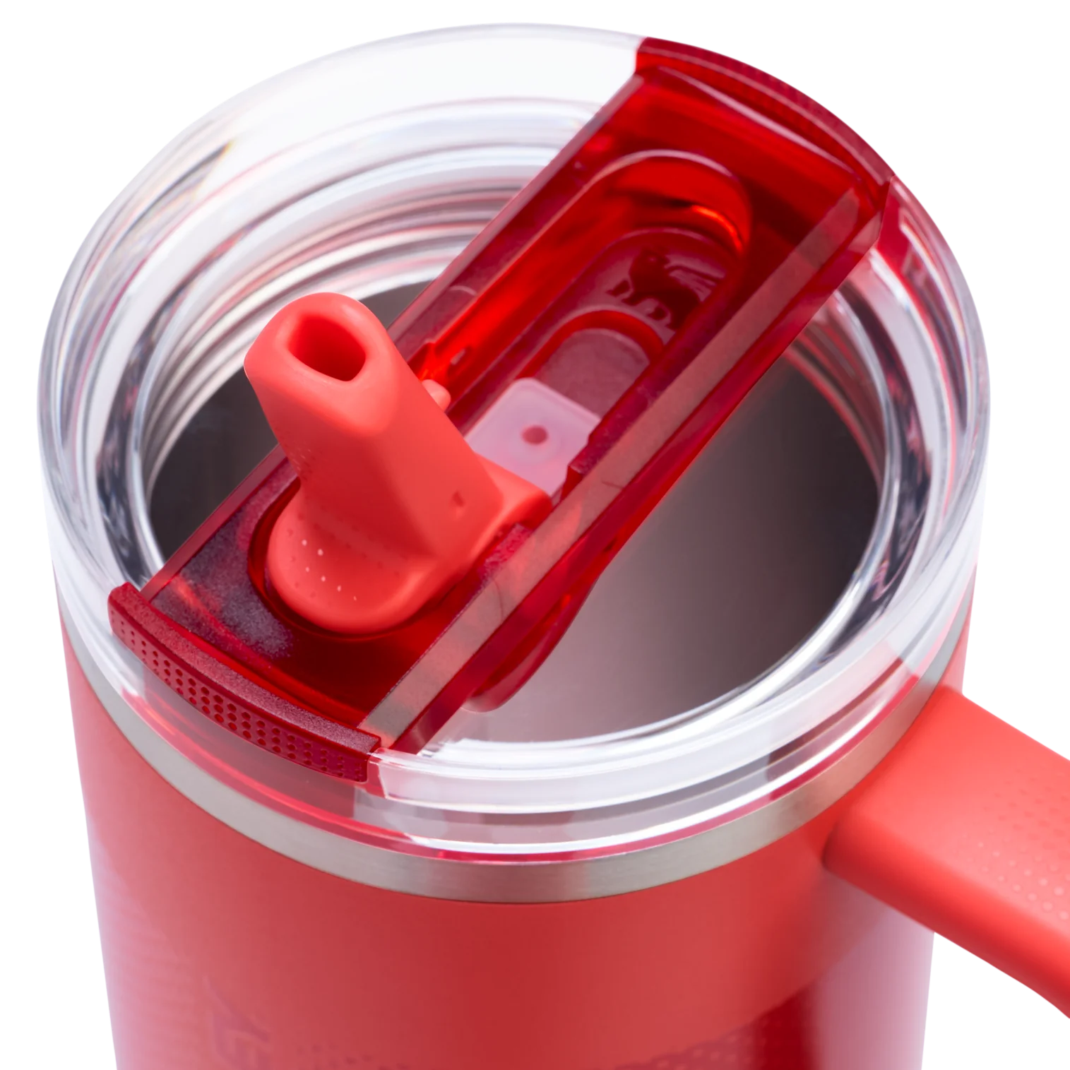 The Quencher ProTour Flip Straw Tumbler Hot Coral Fade 40 OZ