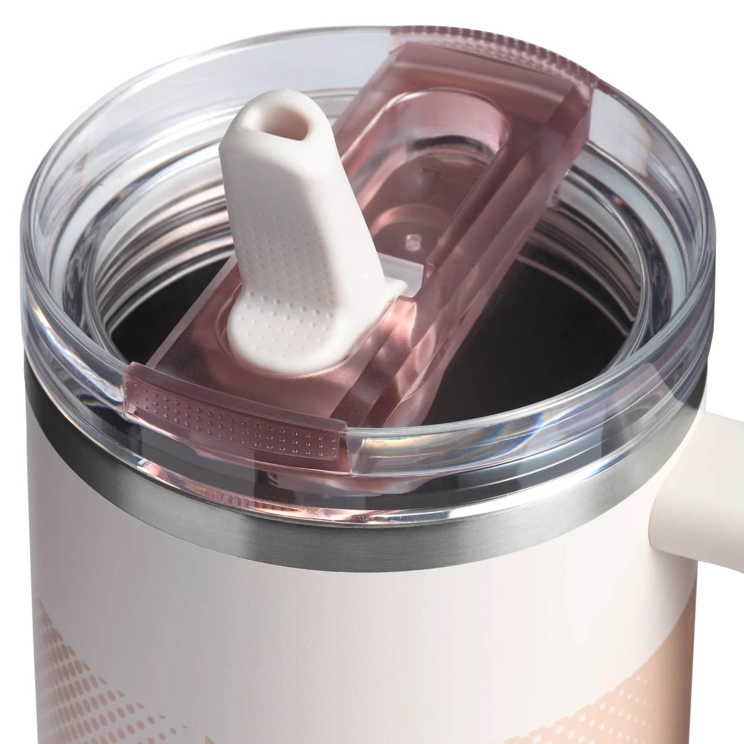 The Quencher ProTour Flip Straw Tumbler Rose Quartz Fade 40 OZ