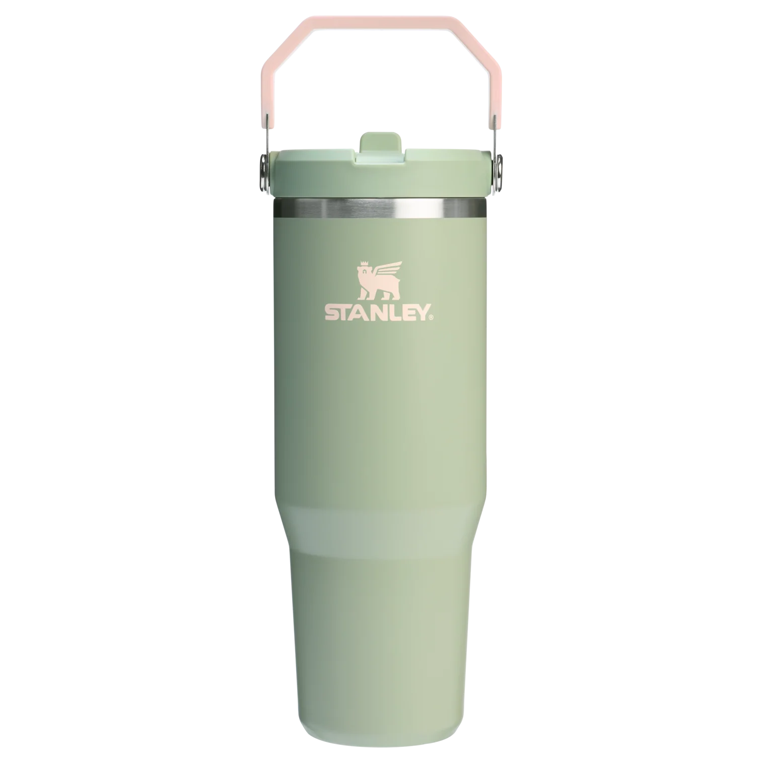 The IceFlow Flip Straw Tumbler Lichen 30 OZ