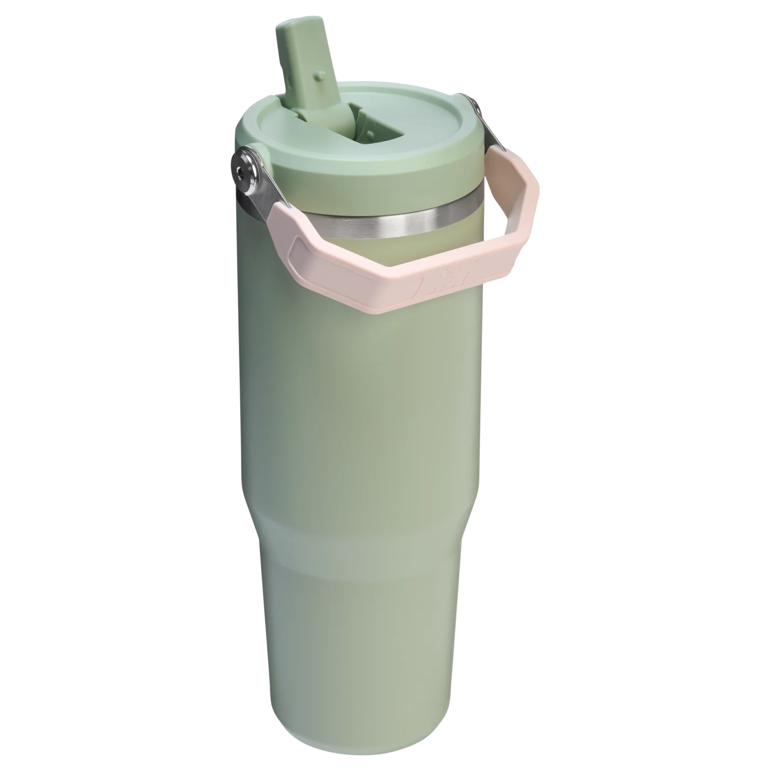 The IceFlow Flip Straw Tumbler Lichen 30 OZ