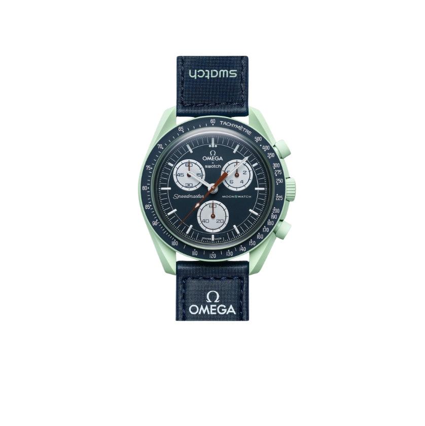 Swatch x Omega Bioceramic Moonswatch Mission to Earth