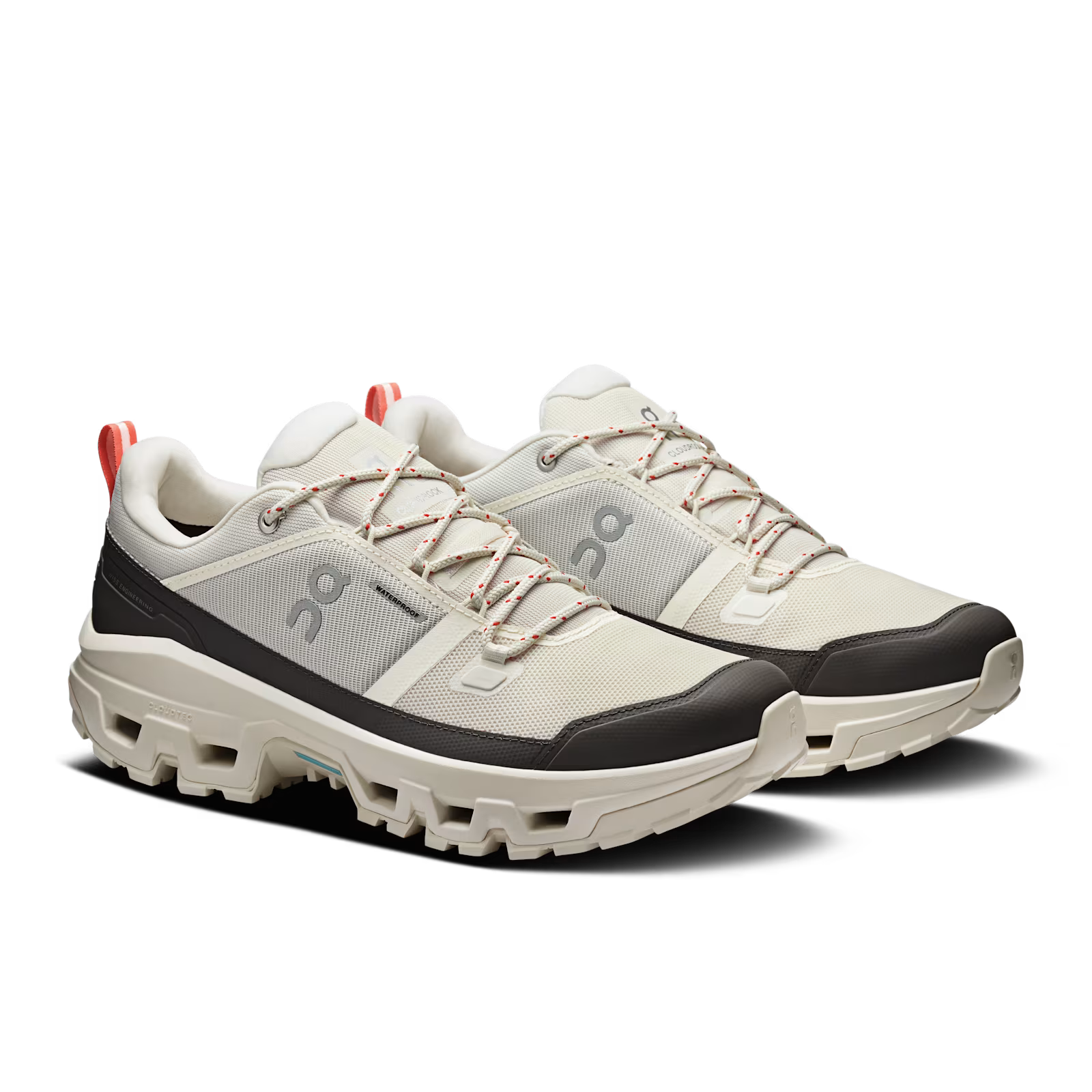 On Running Cloudrock Low Waterproof Ivory