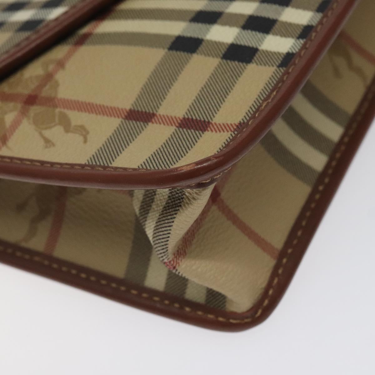 Burberry Nova Check Canvas Clutch Bag (Pre-Owned)