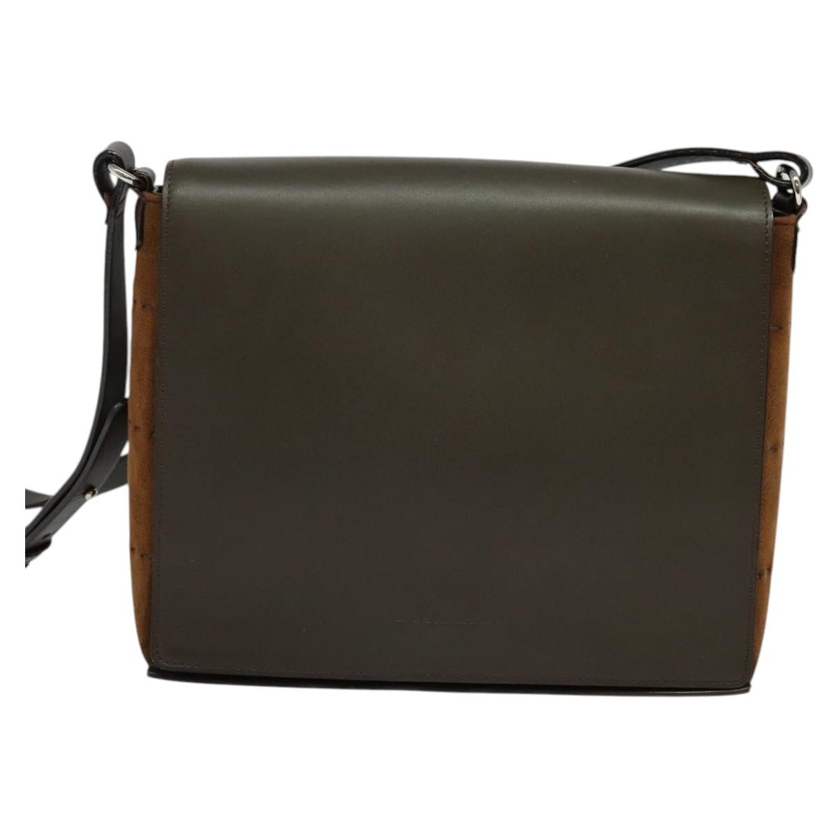 Burberry Leather Shoulder Bag (Pre-Owned)