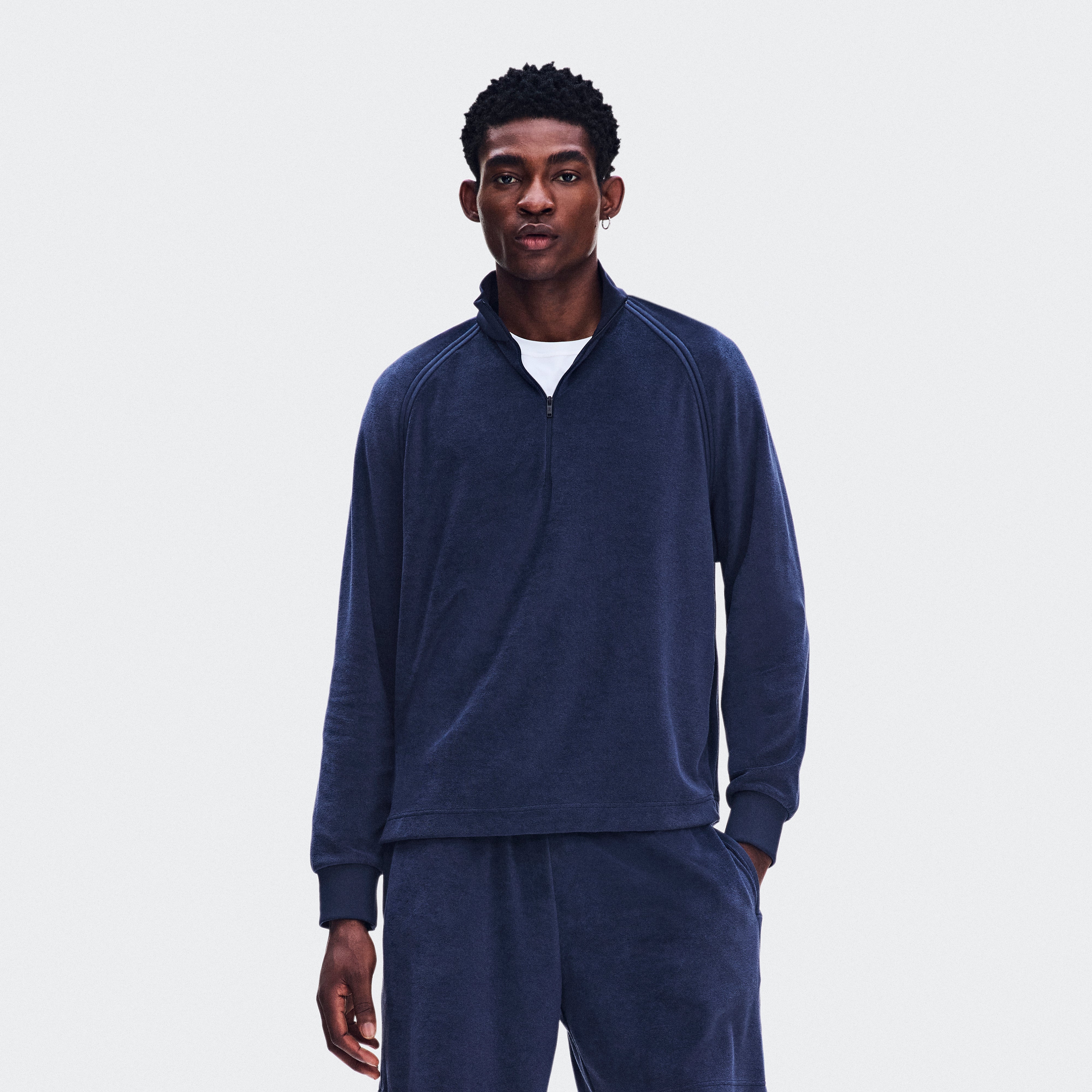 Courtside Pullover Terry - Mens