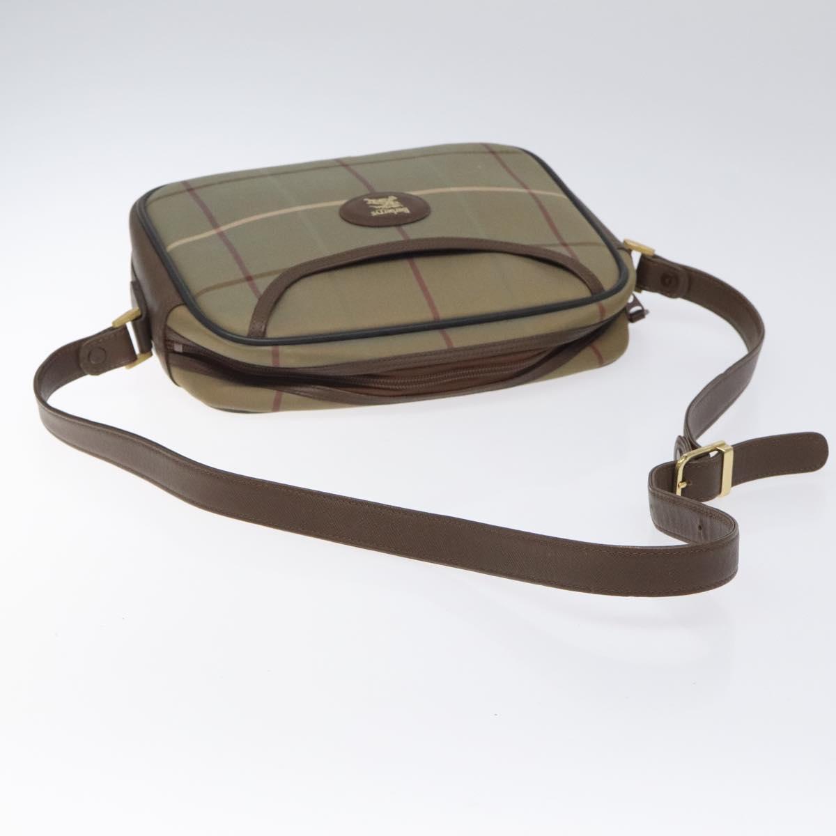 Burberry Nova Check Canvas Shoulder Bag (Pre-Owned)