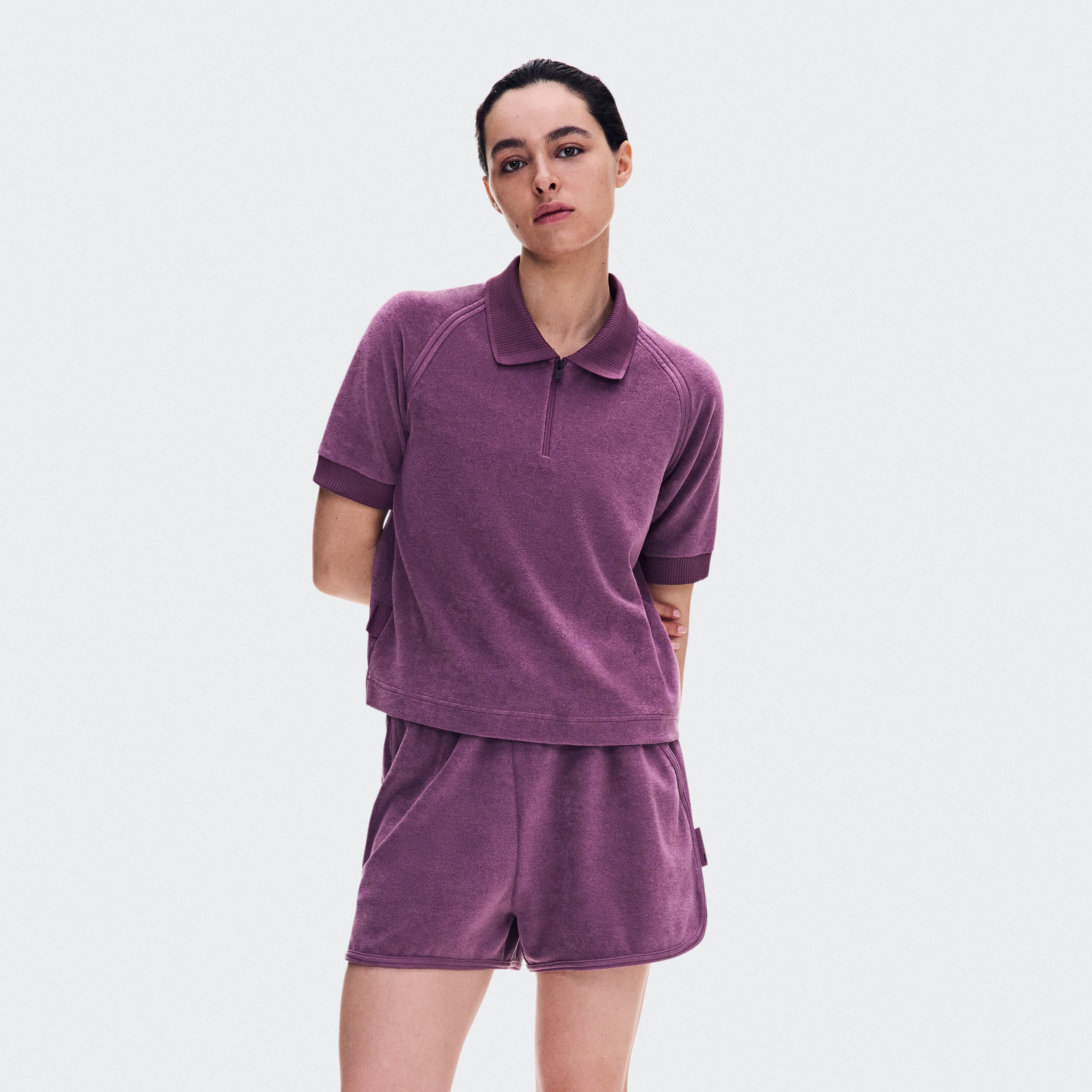 Courtside Polo Terry - Womens