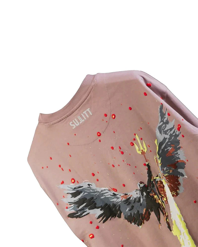 ASH PYRO OVERSIZED T - SHIRT - SULLITT