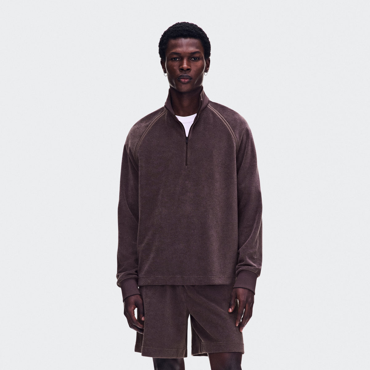 Courtside Pullover Terry - Mens