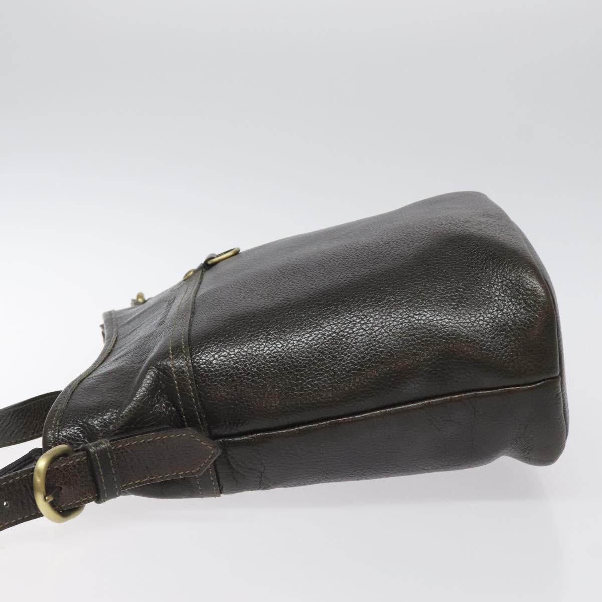 Burberry Leather Shoulder Bag (Pre-Owned)