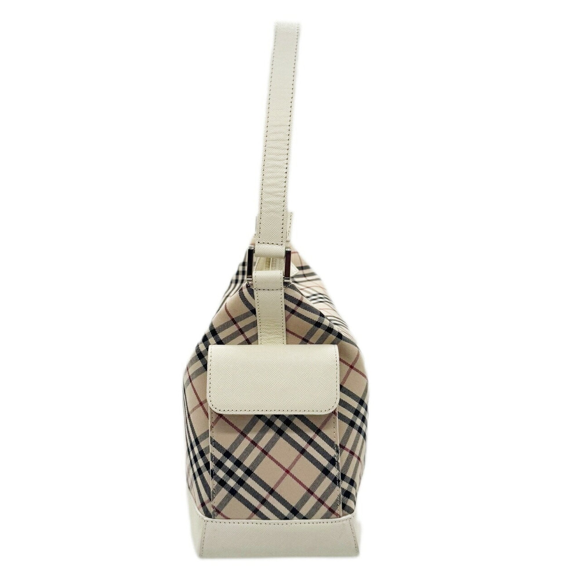 Burberry Canvas Shoulder Bag (Pre-Owned)