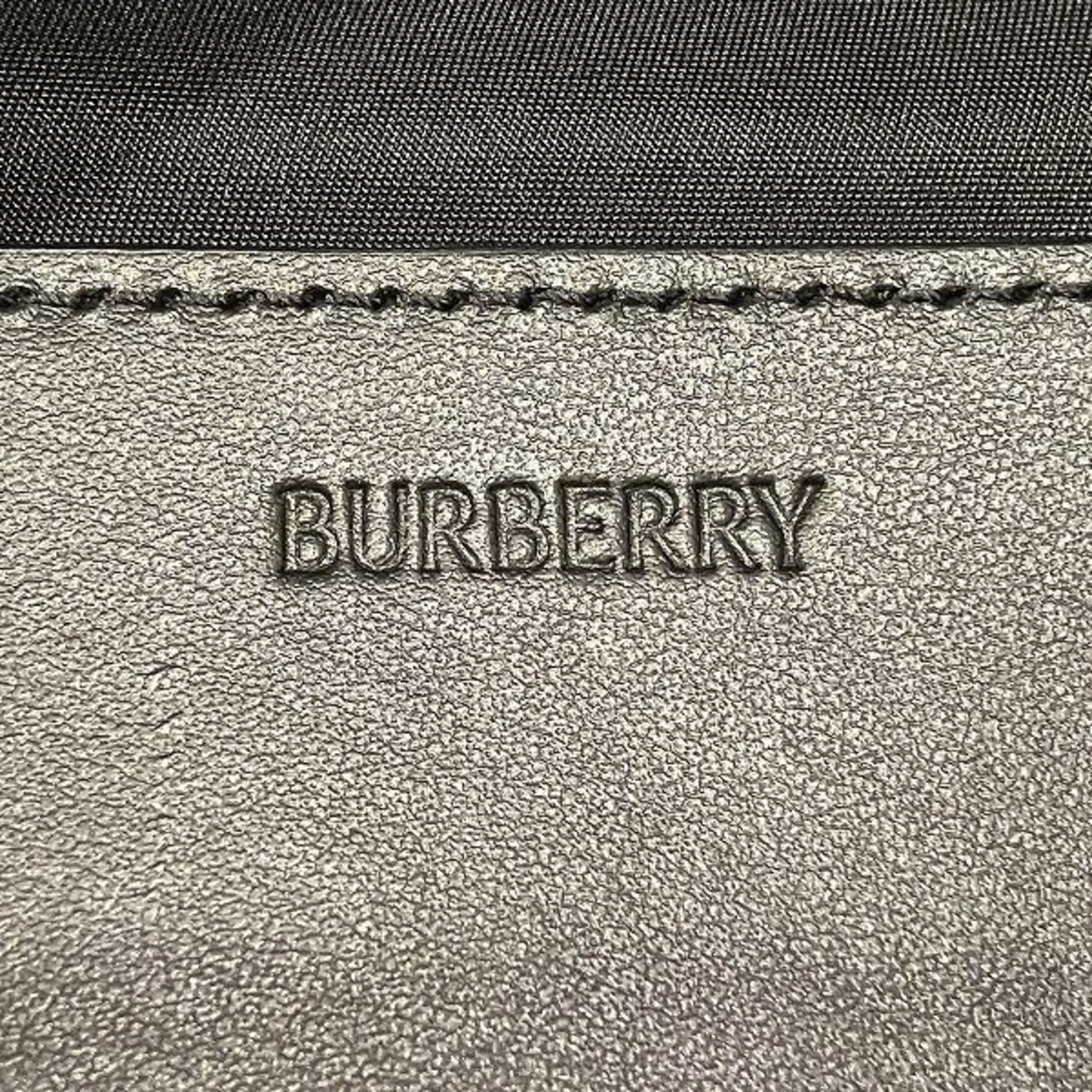 Burberry Color Nylon Leather Fanny Pack Sling Bag (Pre-Owned)