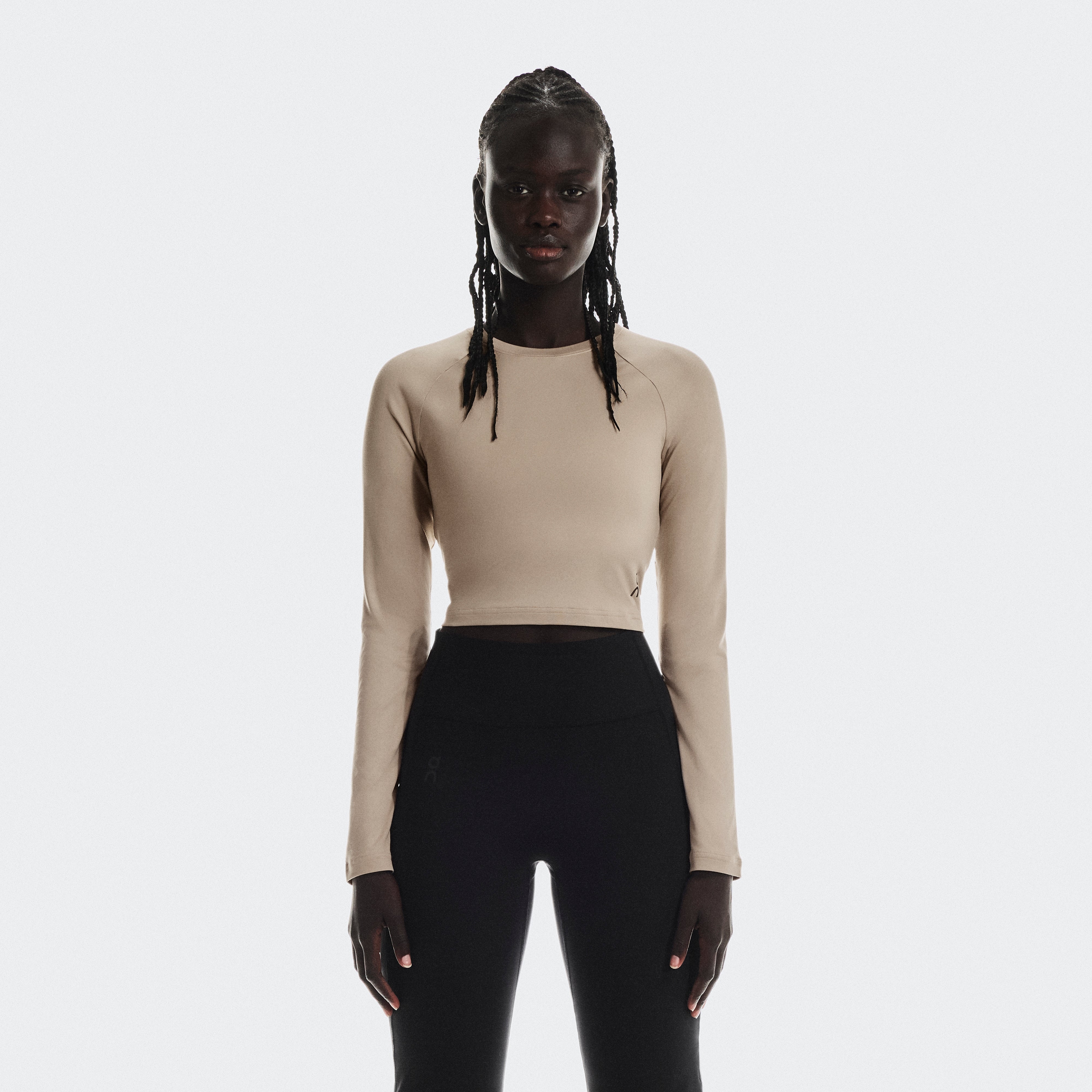 Studio Long-T Crop - Womens