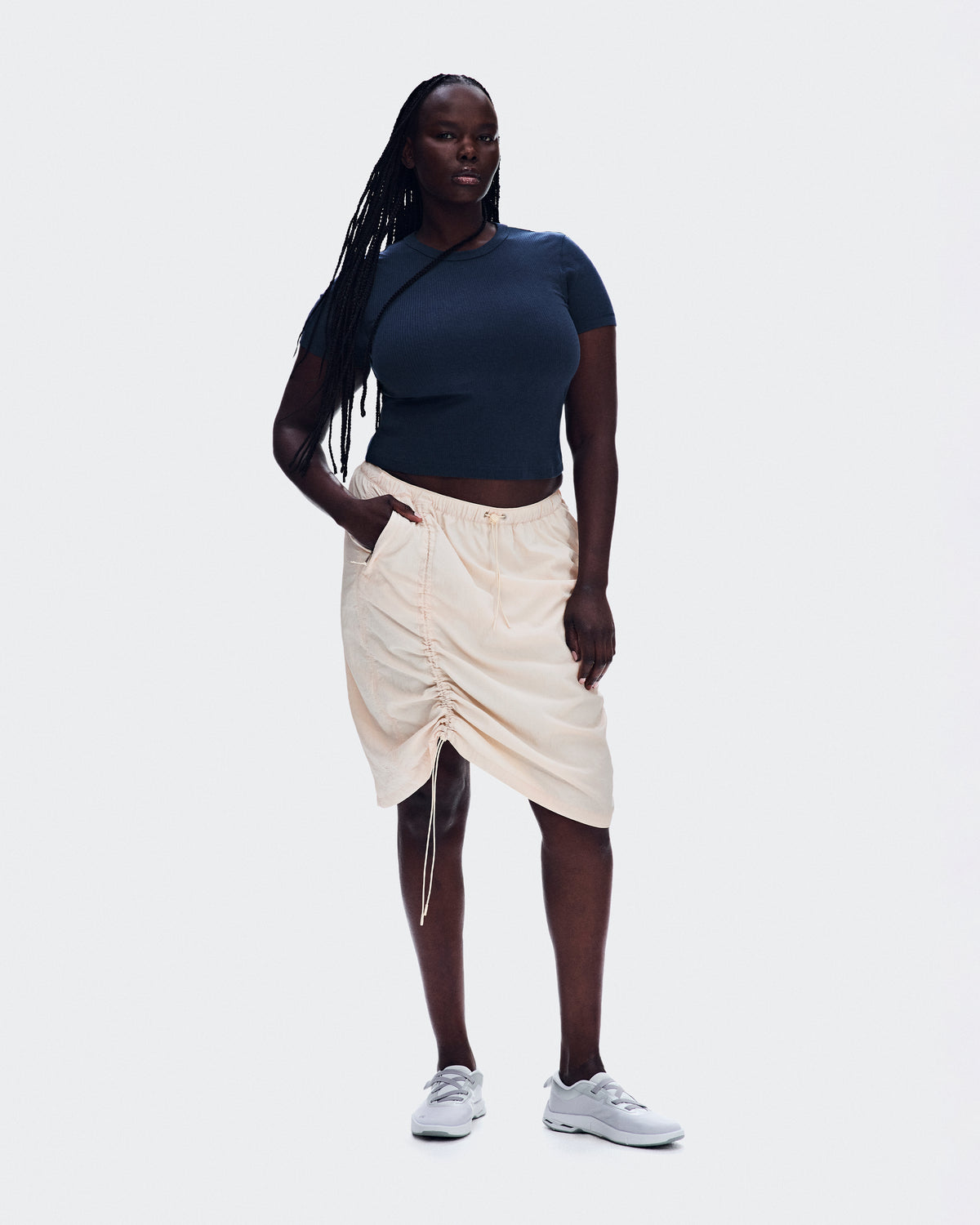 All-Day Ribbed T-Shirt - Womens