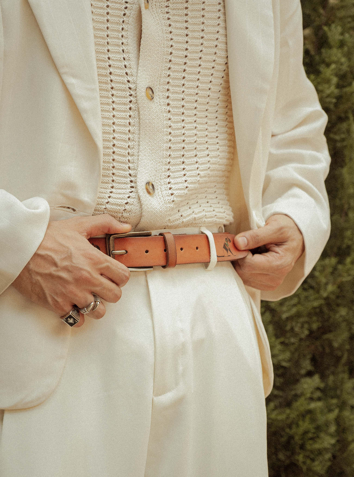 40/41 “The Alpha” Men’s Leather Belt (Limited Edition)