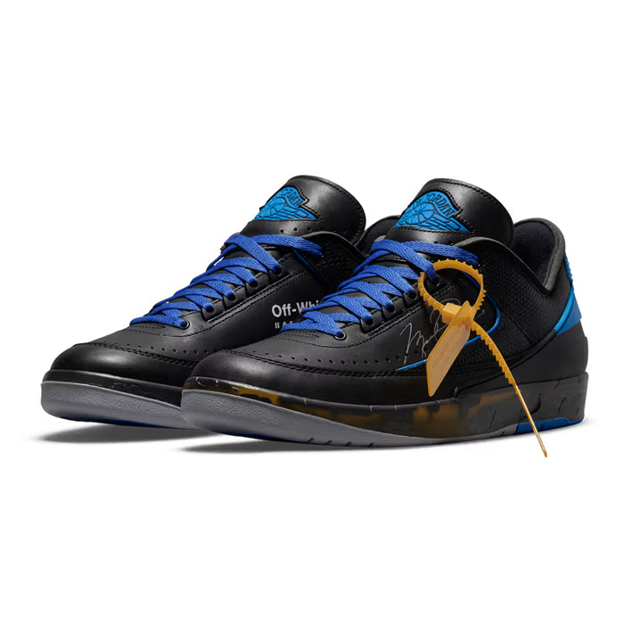 Air Jordan 2 Retro Low Off-White Black Blue