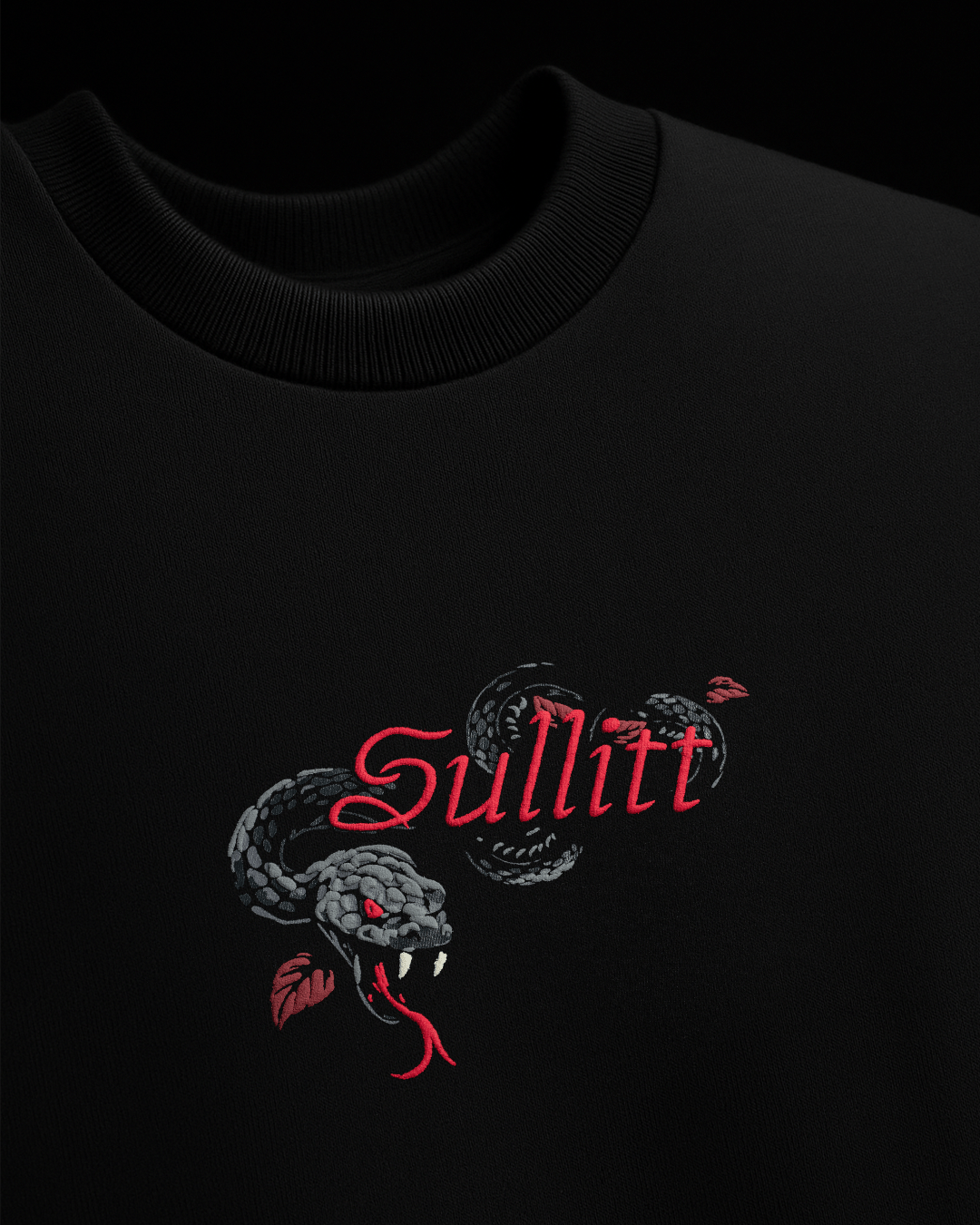 Sullitt BLOOMED SNAKE TEE