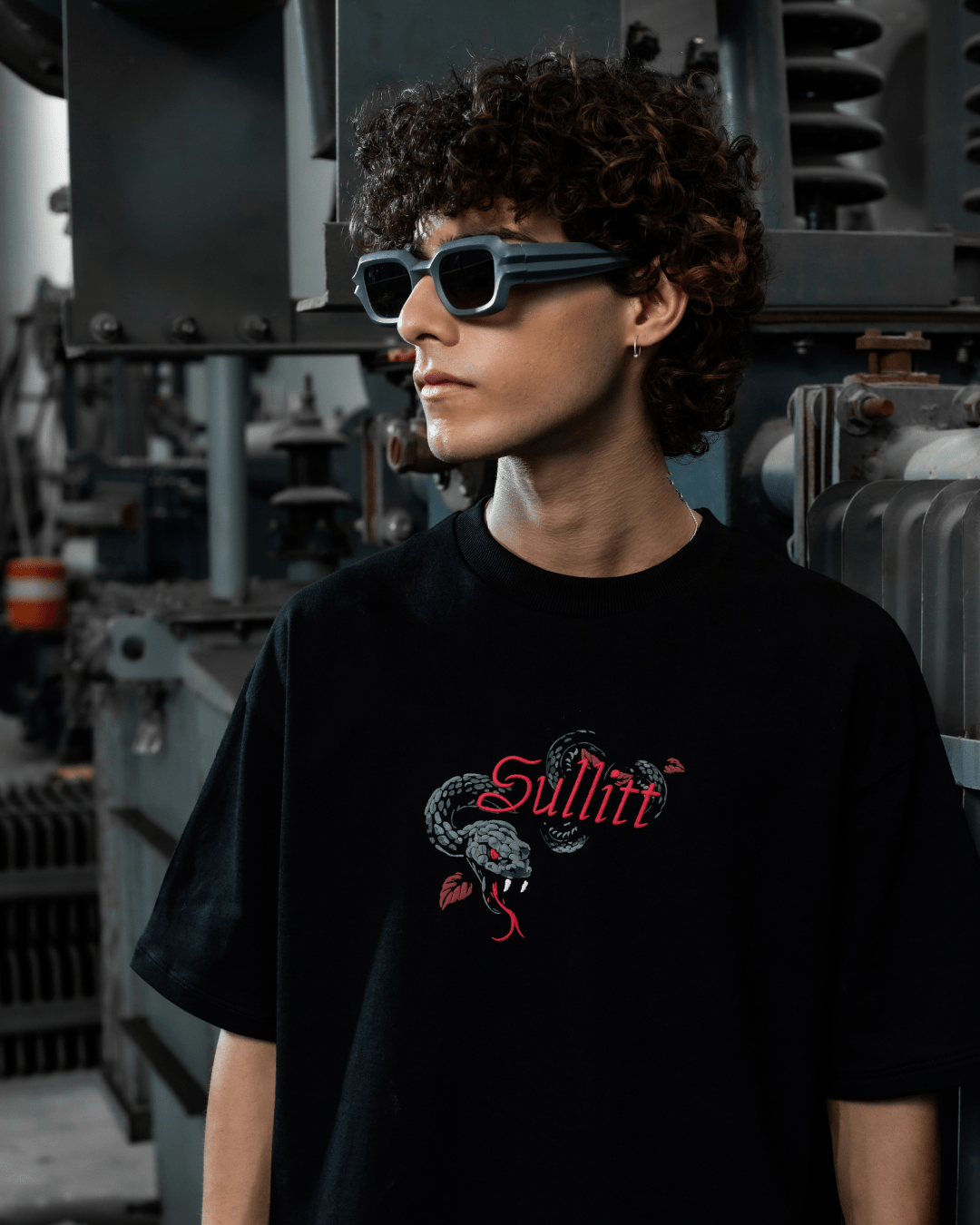 Sullitt BLOOMED SNAKE TEE