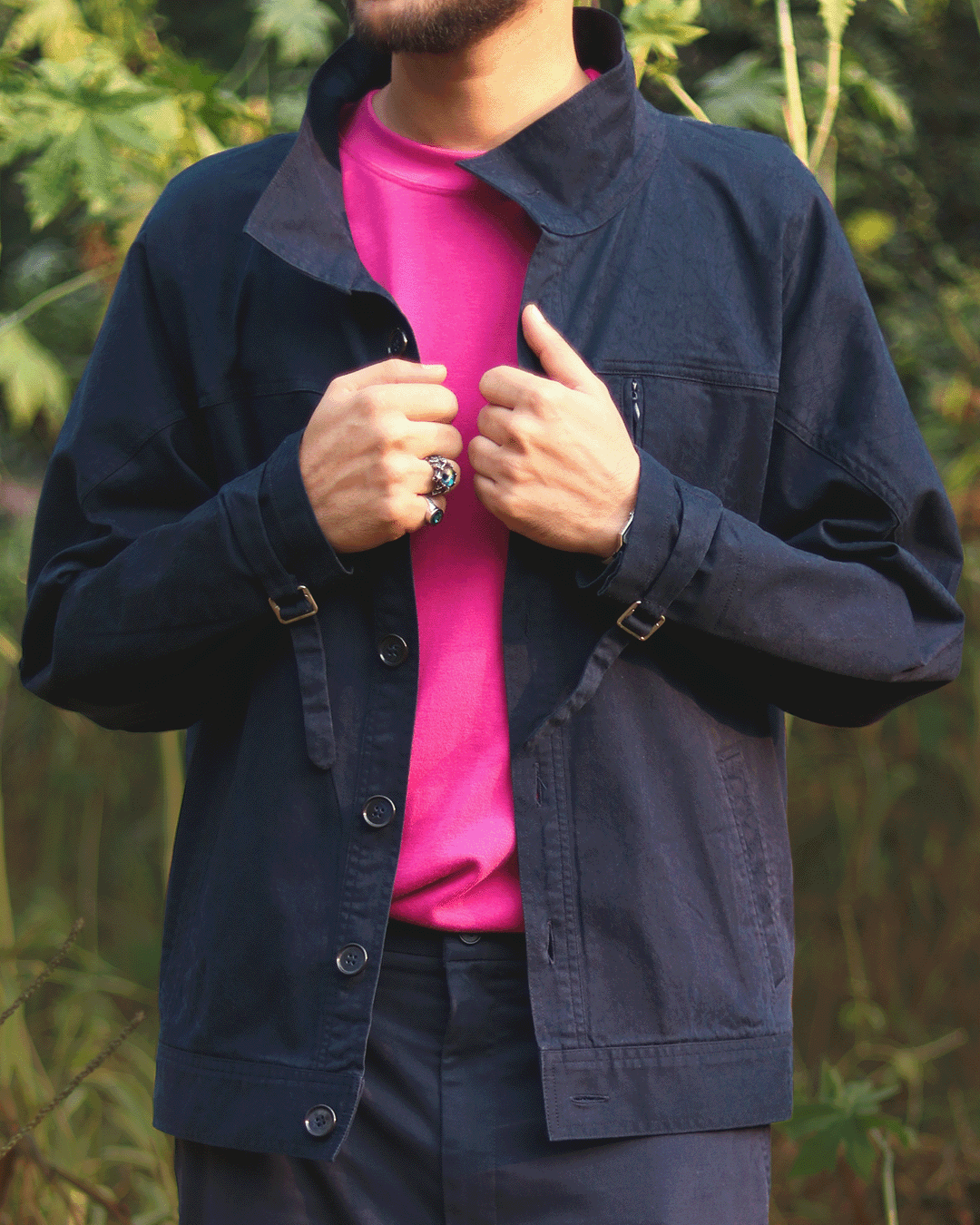 Armour Jacket - Blue