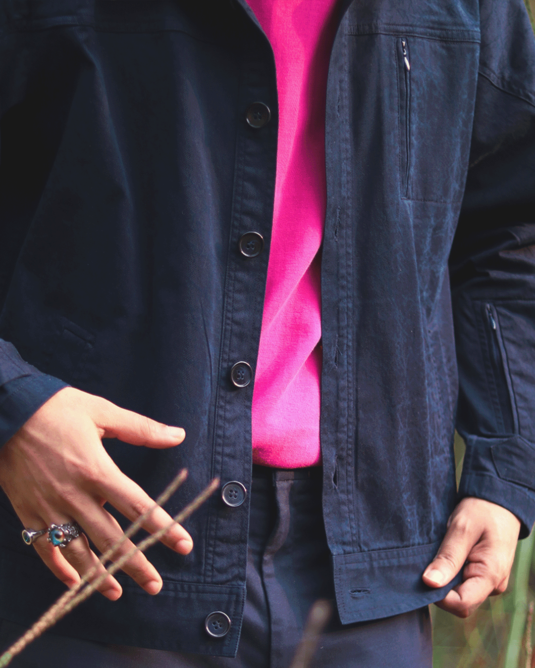 Armour Jacket - Blue