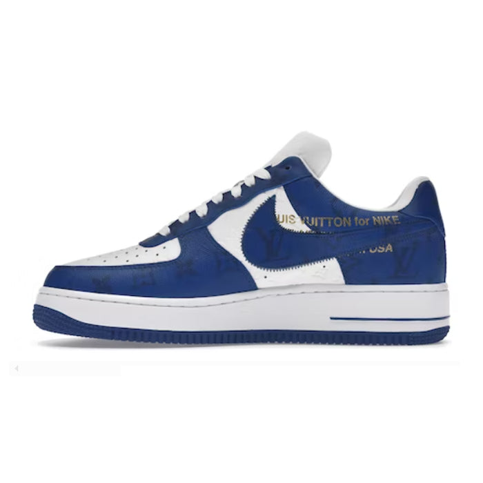 Louis Vuitton Nike Air Force 1 Low By Virgil Abloh White Royal Available at Pick your kiicks.