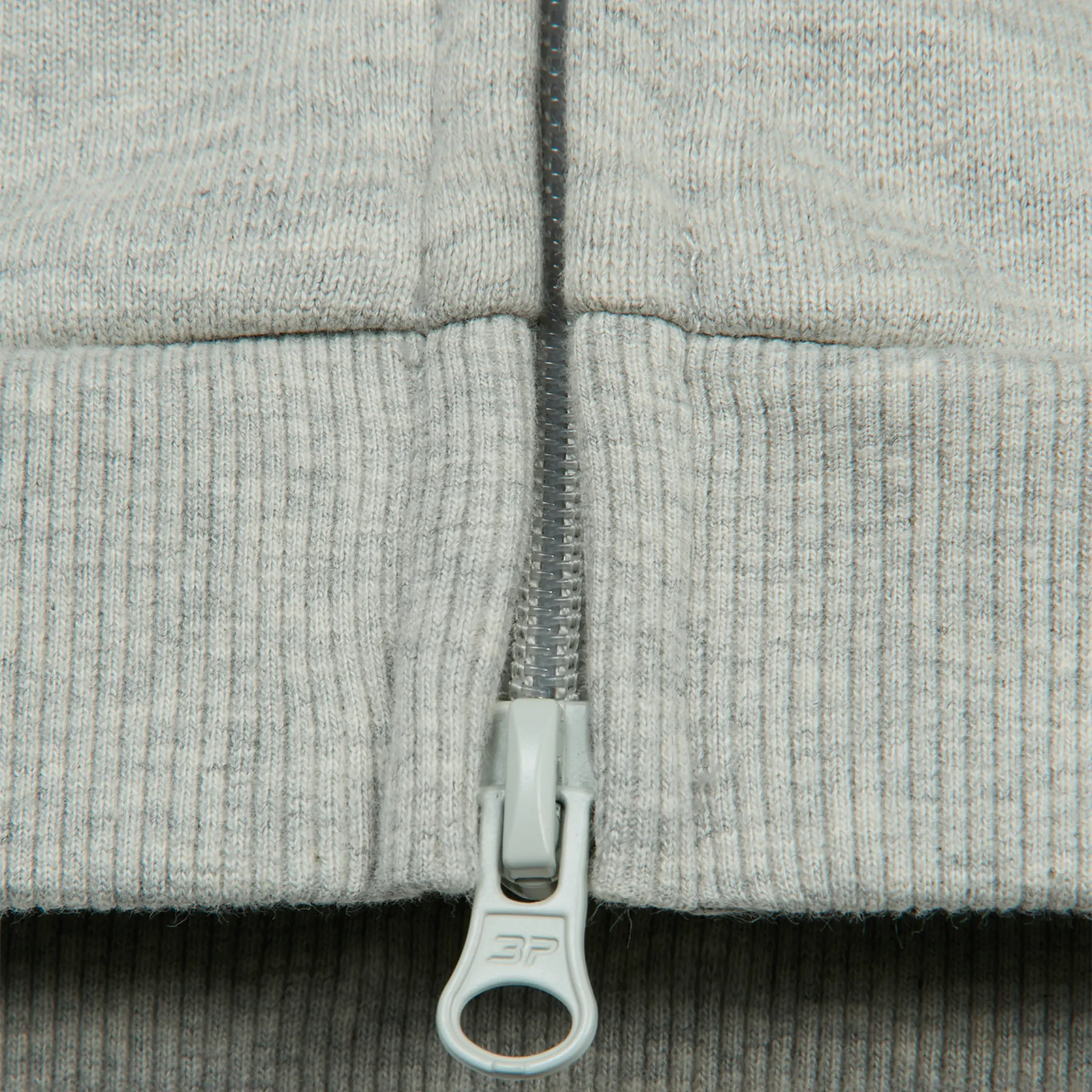 Broken Planet Ash Heather Grey Zip-Up Hoodie