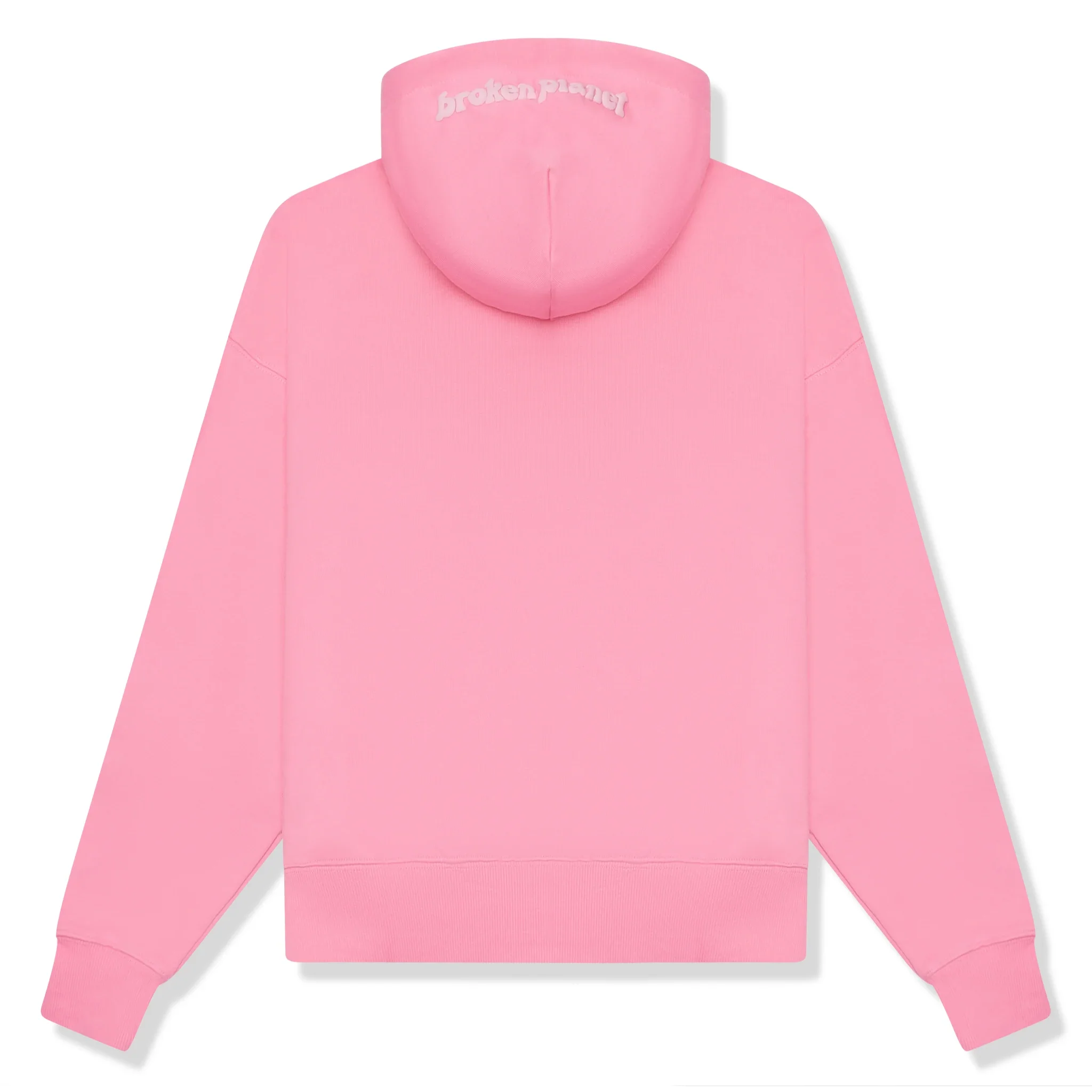 Broken Planet Candy Pink Zip-Up Hoodie
