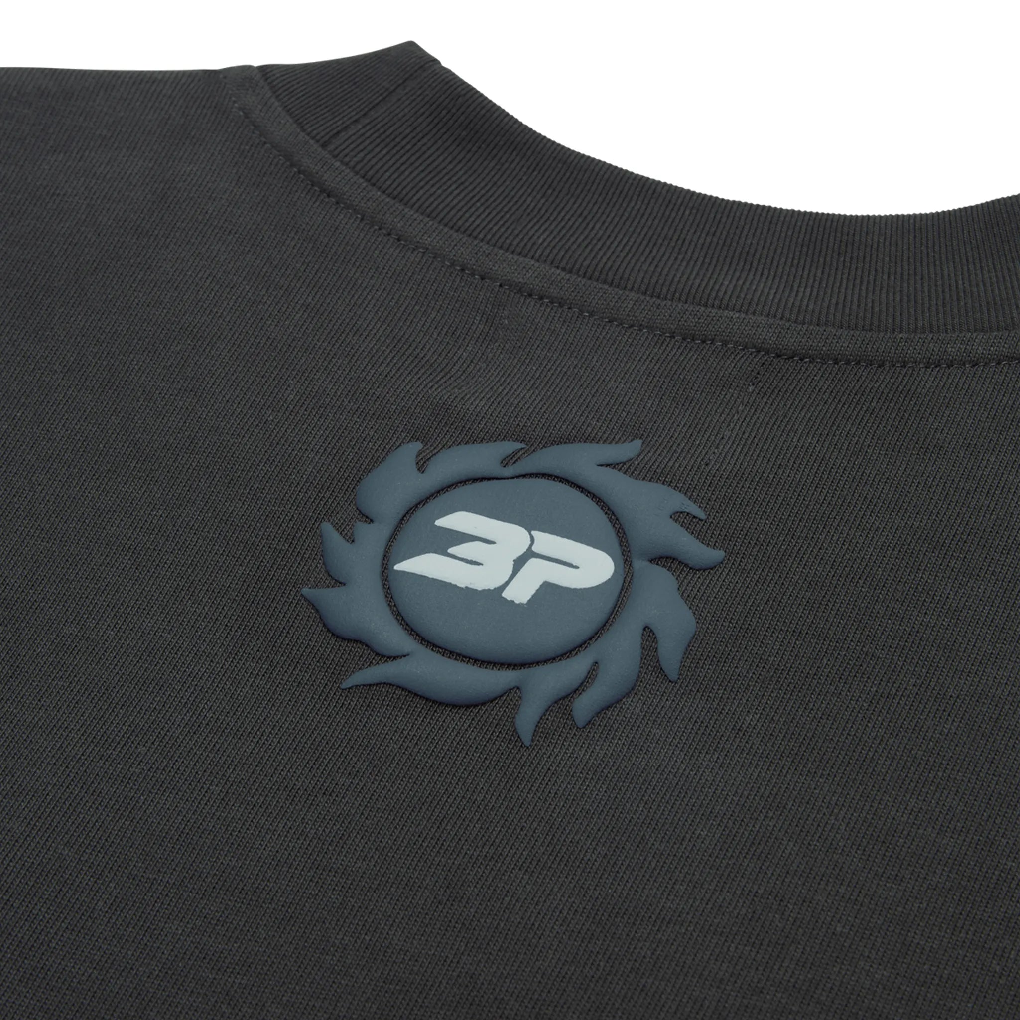 Broken Planet Falling Stars Soot Black T Shirt