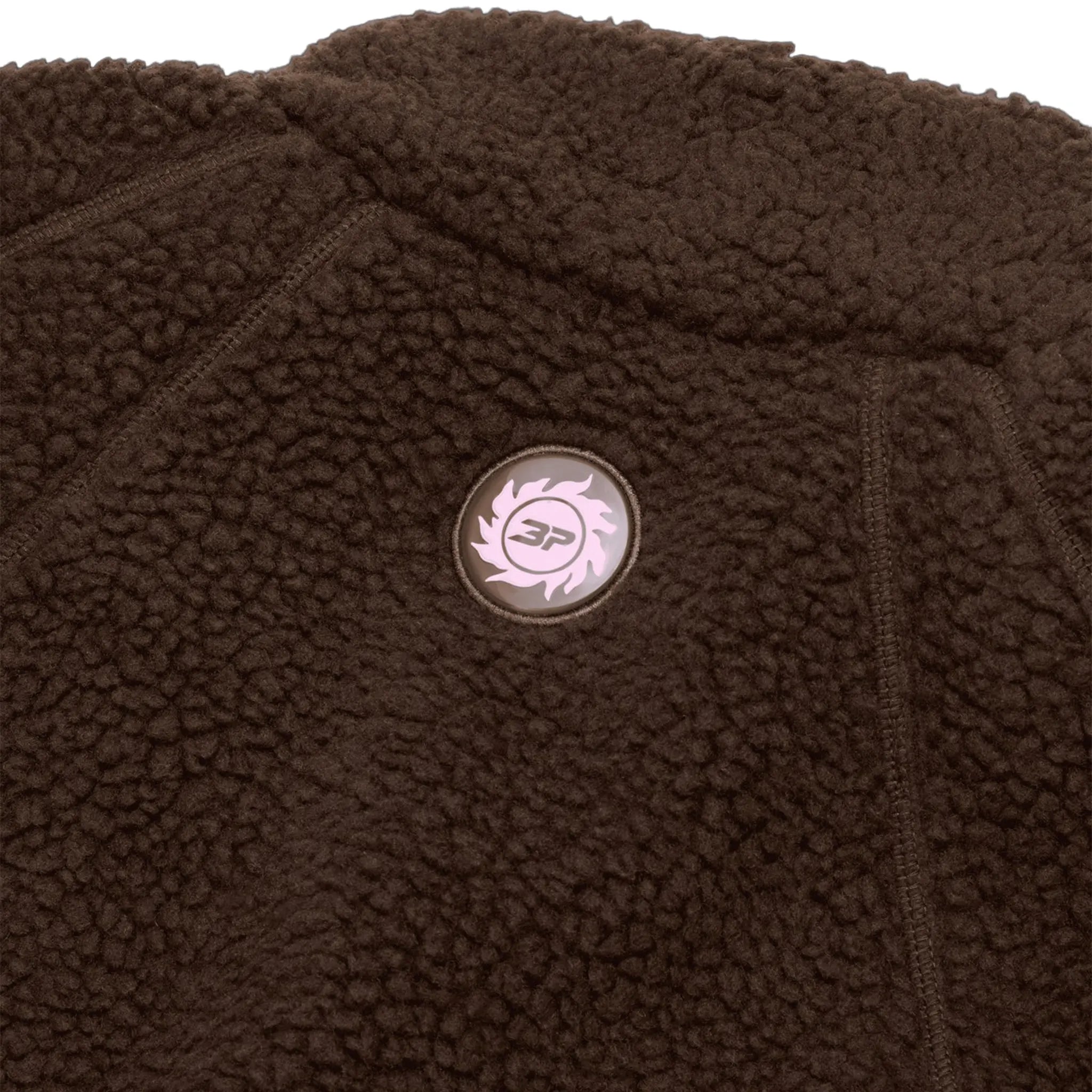 Broken Planet Mocha Brown Polar Fleece