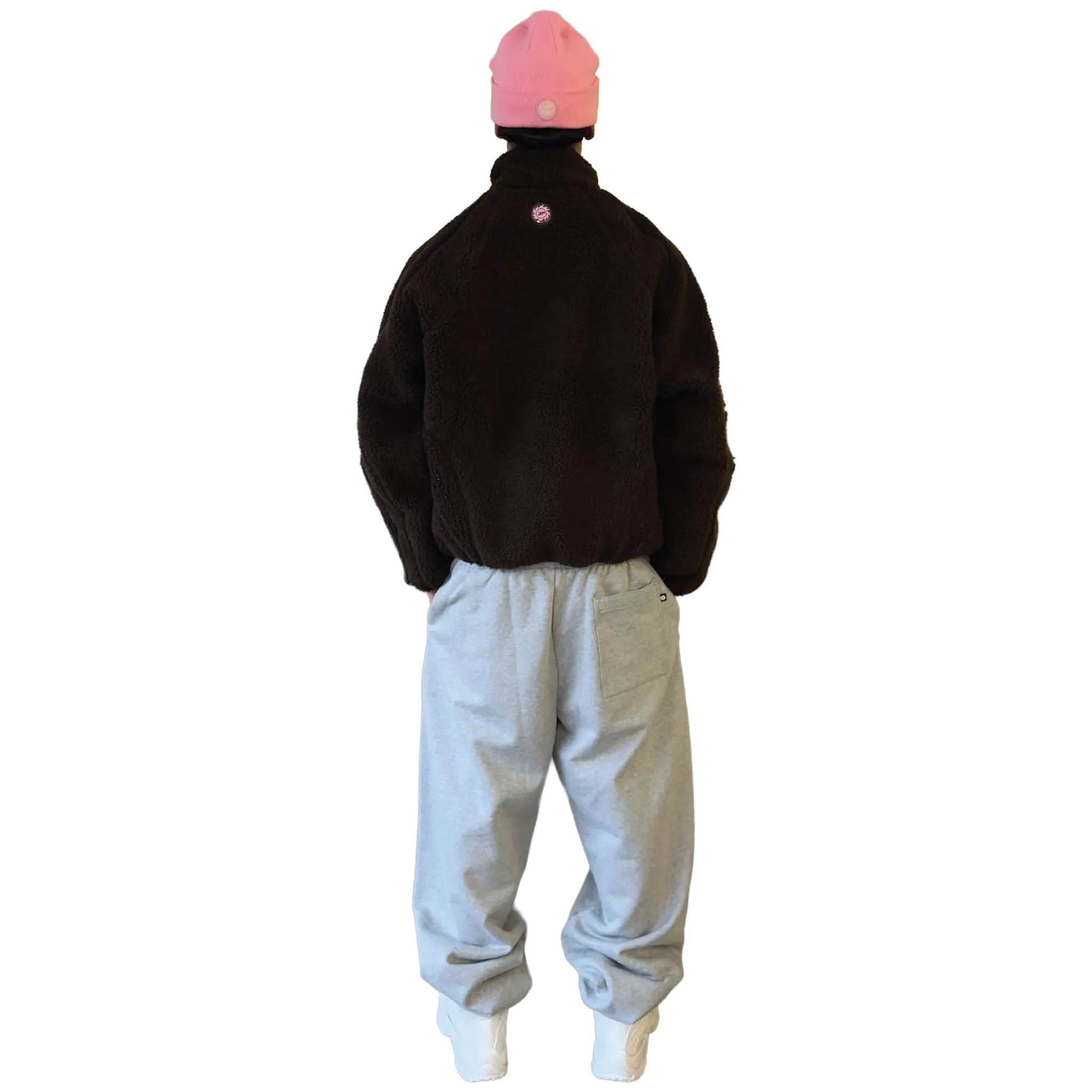 Broken Planet Mocha Brown Polar Fleece