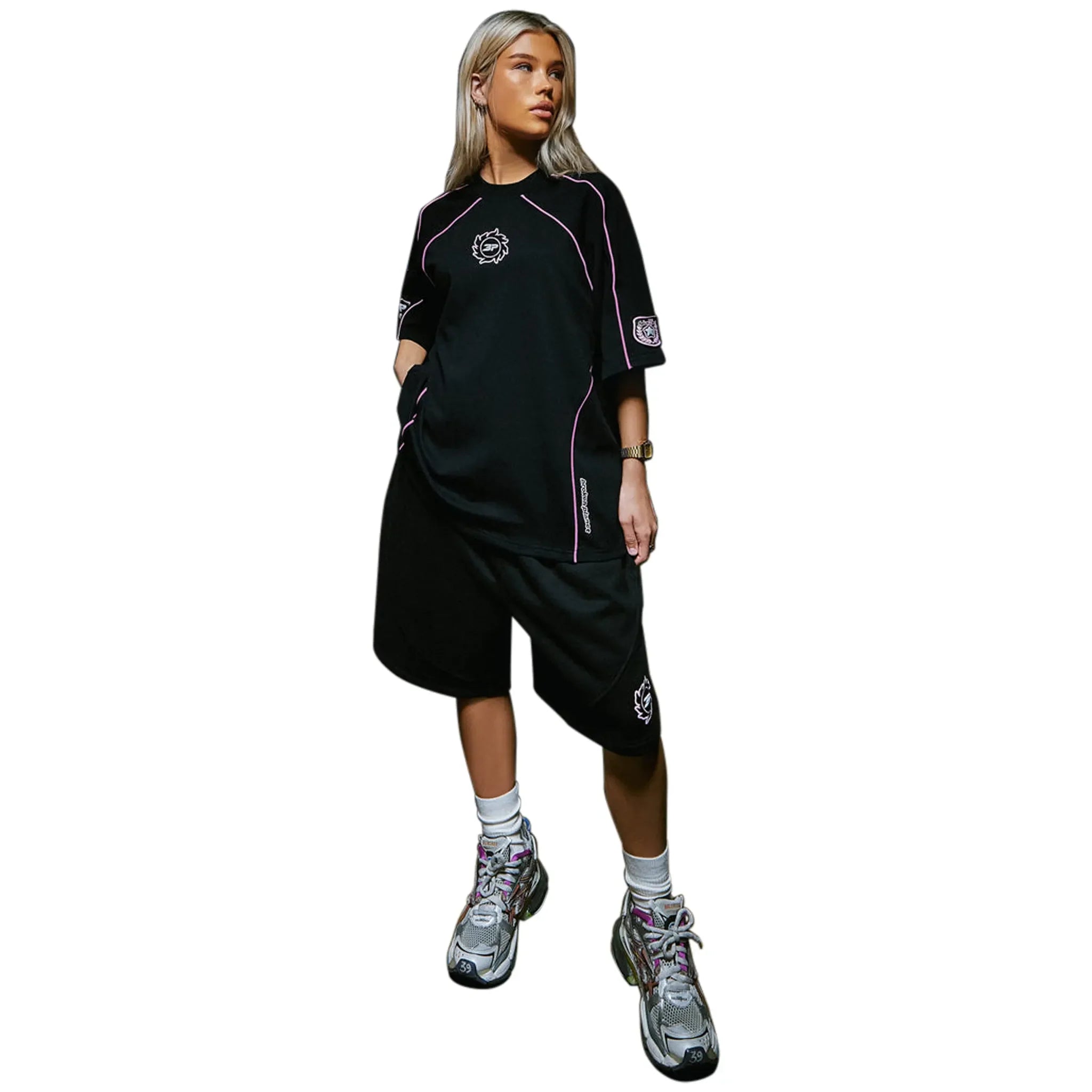 Broken Planet Performance Midnight Black T Shirt