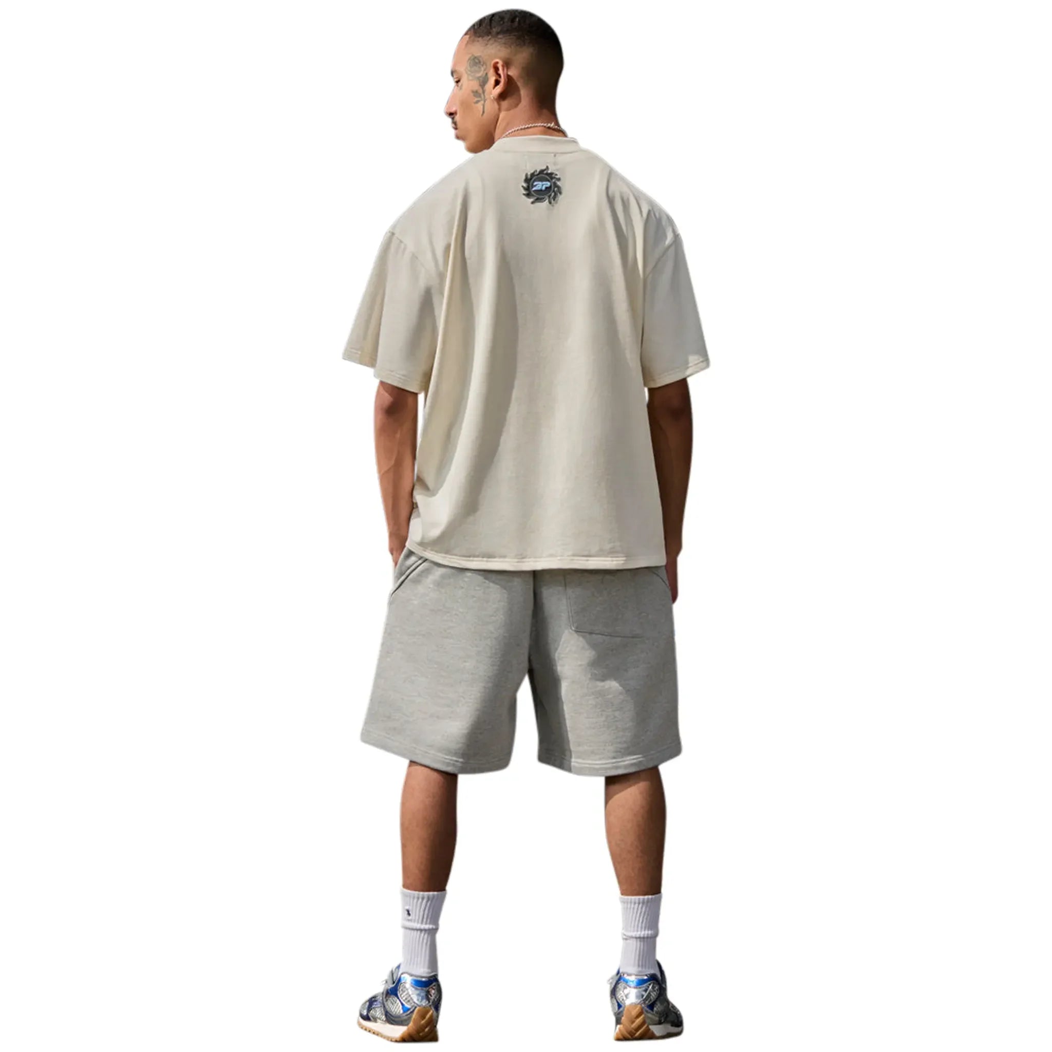 Broken Planet Stargazing Vanilla White T Shirt