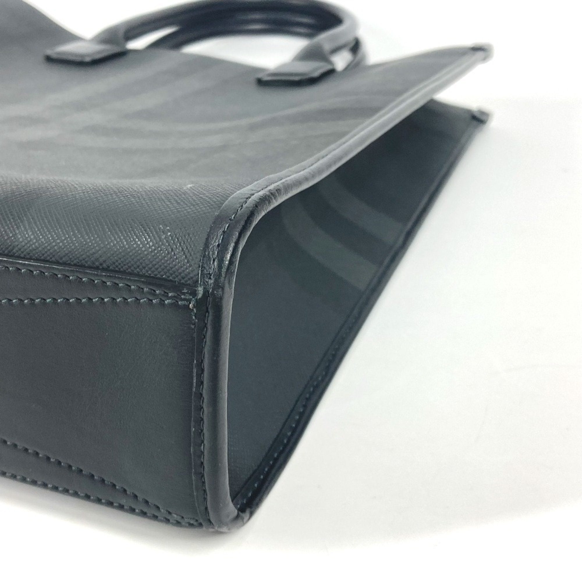 Burberry Leather Pvc Shoulder Bag Tote Bag (Pre-Owned)
