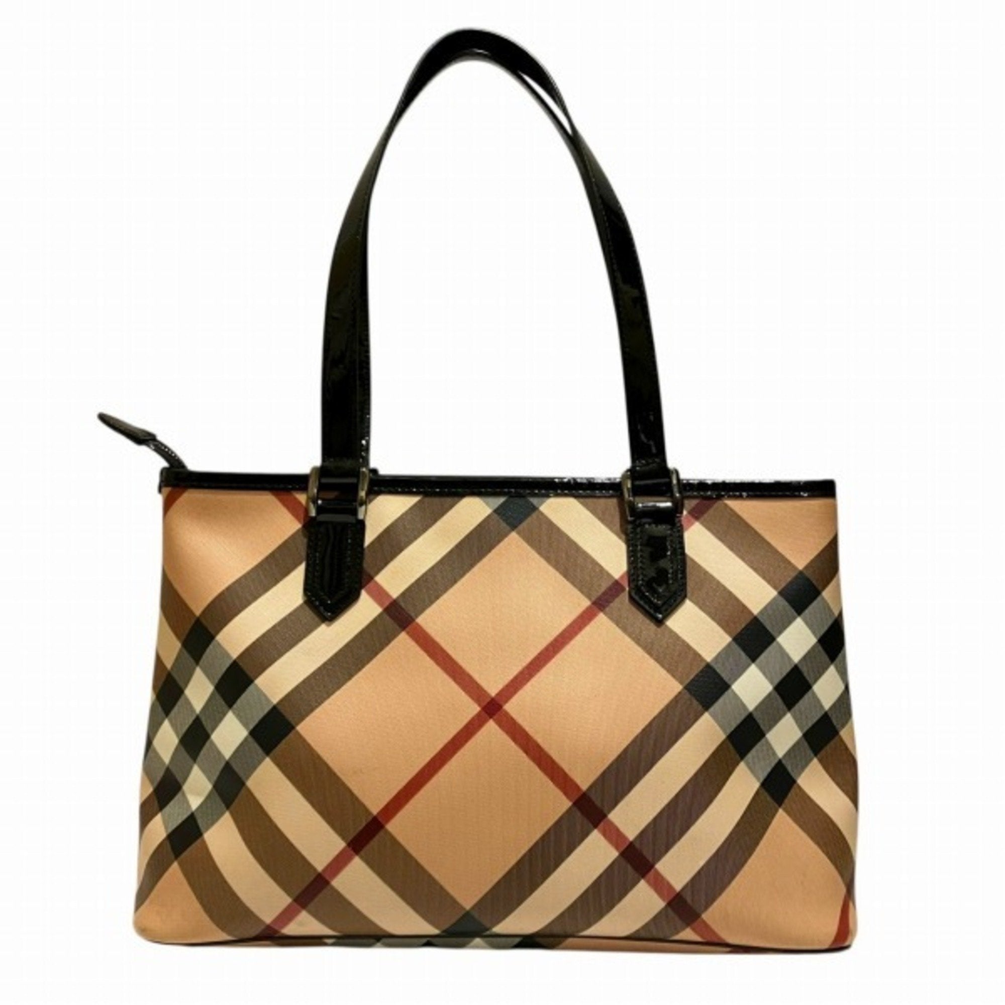 Burberry Pvc Shoulder Bag Tote Bag (Pre-Owned)